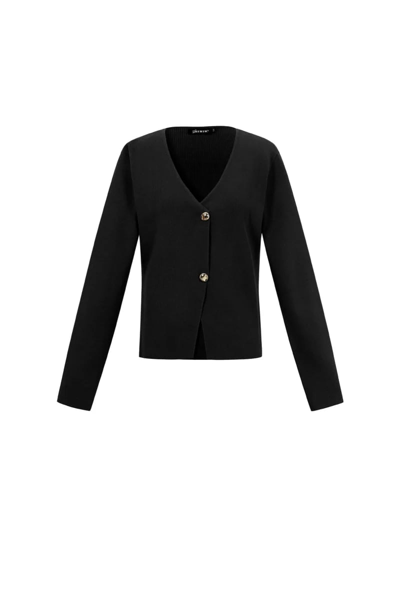 Golden Touch Cardigan - svört