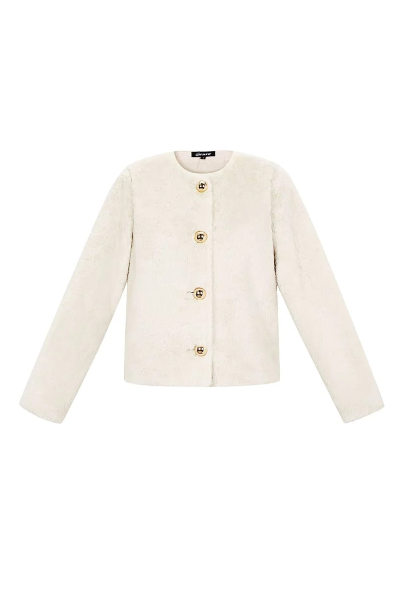 Soft Luxe Coat - beige