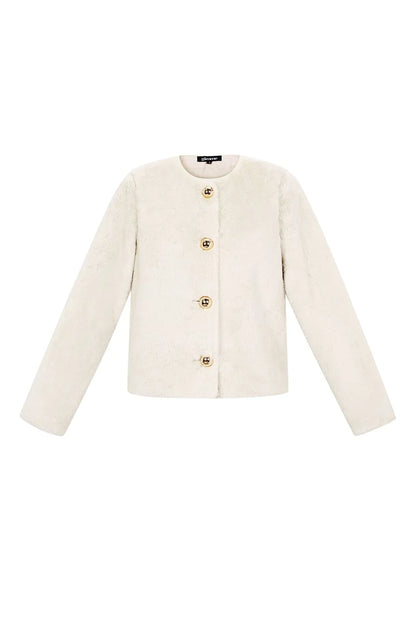 Soft Luxe Coat - beige