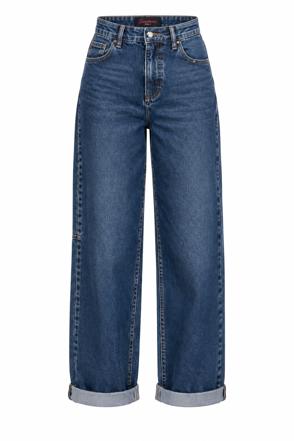 Jeans Barrel Dark Wash